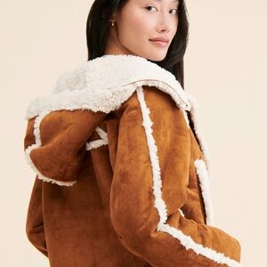 Vegan Exchange Shearling Jacket - Free People